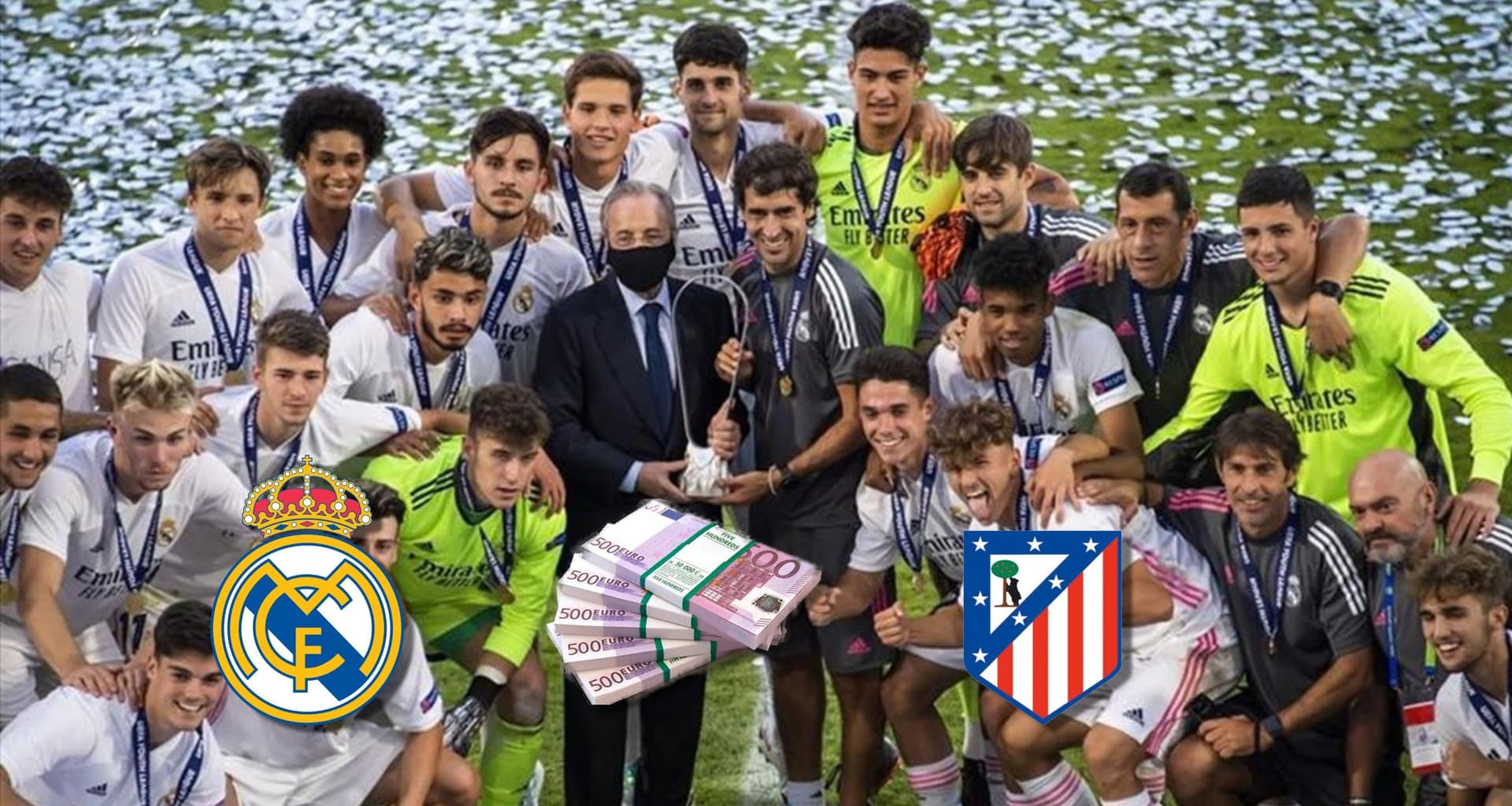 Un emblema que brilló en Real Madrid traicionó a Atlético de Madrid y tras ganarlo todo se fue a la quiebra