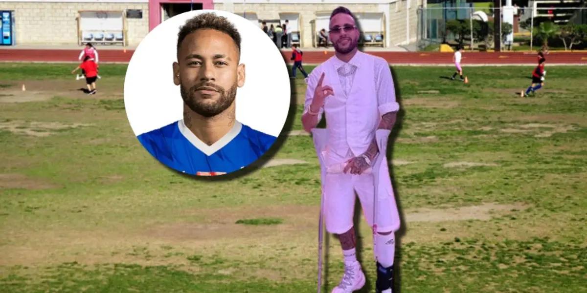 Un equipo que fue a la Serie B espera contar con los servicios de Neymar Junior, famoso por sus fiestas y su fútbol