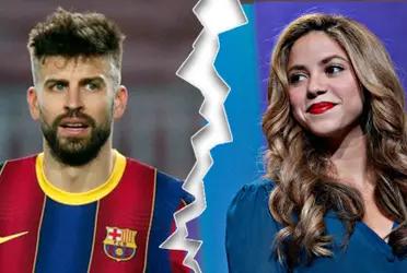 Un error del central del Fútbol Club Barcelona, podría traerle inconvenientes a la pareja. Desde Colombia, se oye una risa…
