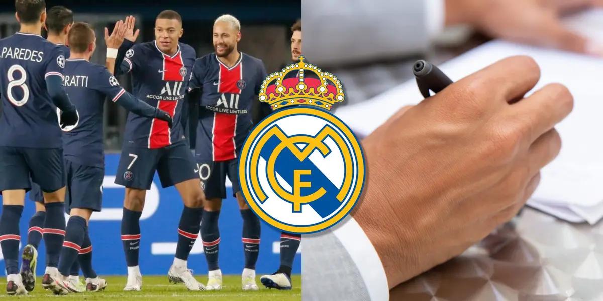 Un ex hombre de Real Madrid busca puerta de salida de PSG para retornar al Merengue