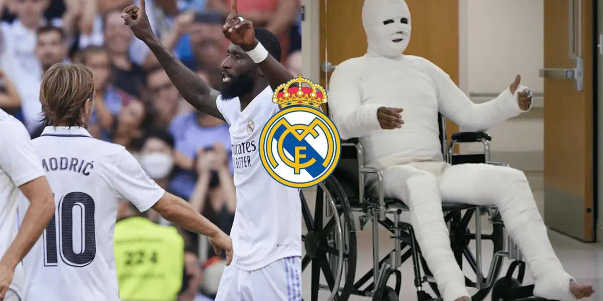 Un futbolista del Real Madrid terminó seriamente lastimado, pero le dio una gran alegría a los merengues