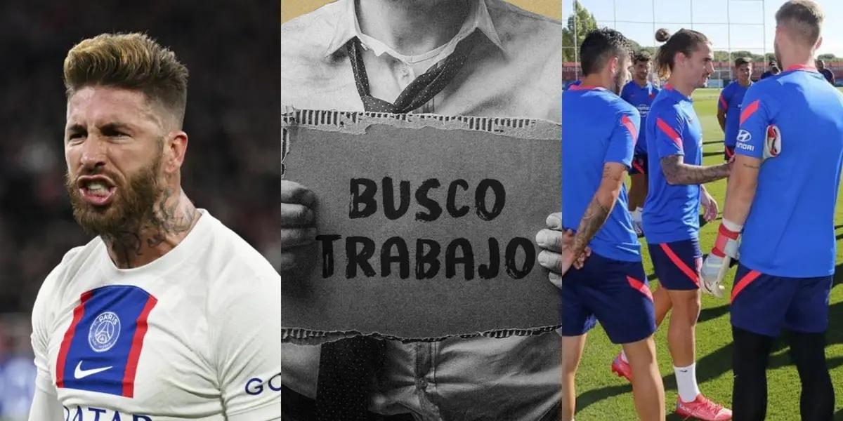 Un goleador importante que brilló con los colores del Atlético de Madrid quedó libre y ahora busca un nuevo destino