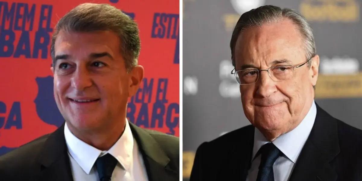 Un golpe bajo le ha dado Joan Laporta al Real Madrid, que buscaron una sanción para el FC Barcelona por el caso Negreira