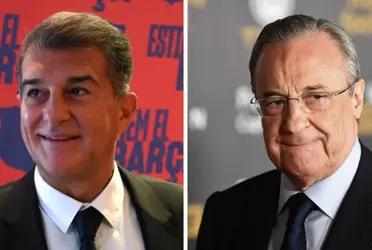 Un golpe bajo le ha dado Joan Laporta al Real Madrid, que buscaron una sanción para el FC Barcelona por el caso Negreira