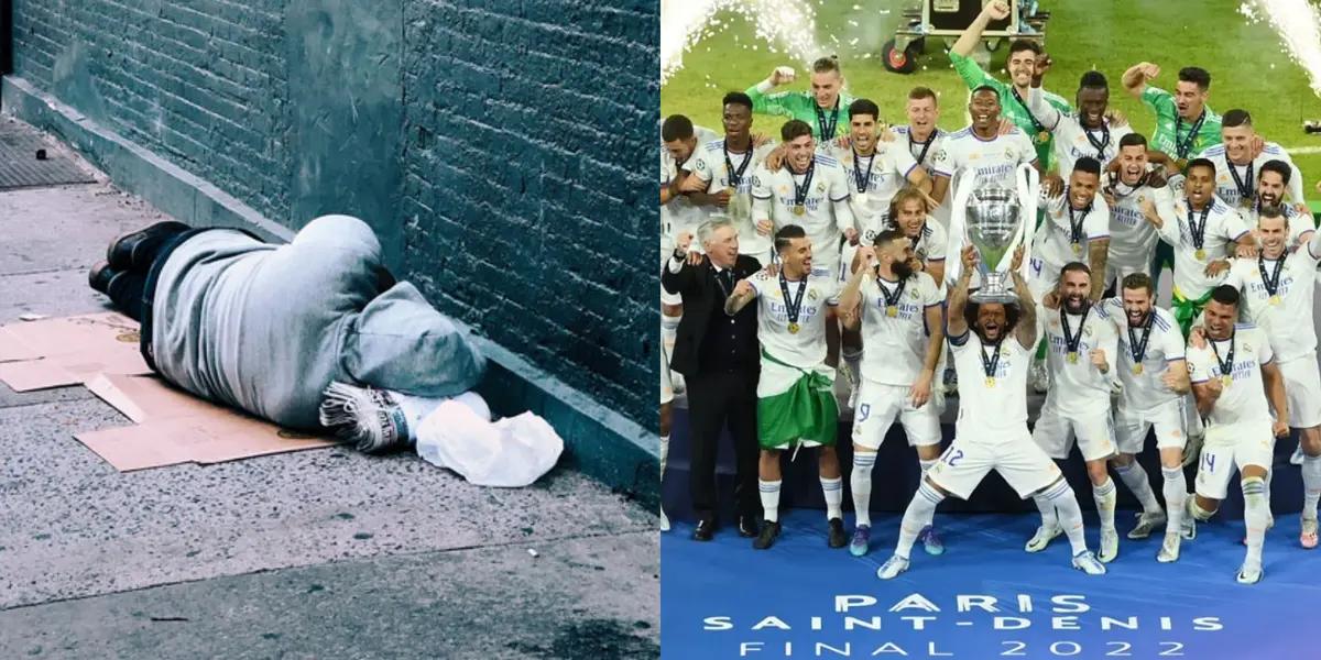 Un incendio hizo que su familia lo perdiera todo, se convirtió en pieza clave del Rey de Europa y celebró el pasado sábado su primera Champions League