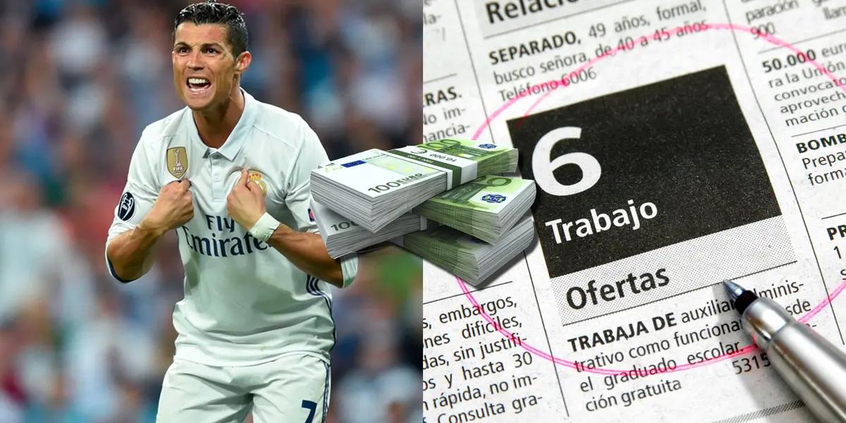 Un jugador apuntado como el nuevo Cristiano Ronaldo terminó siendo un verdadero tronco y hoy está desempleado
