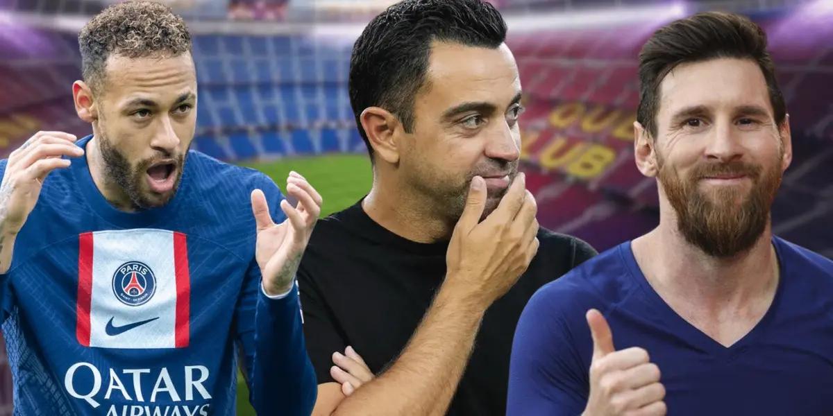 Un jugador cercano a Lionel Messi es el deseo de Xavi Hernández antes de Neymar