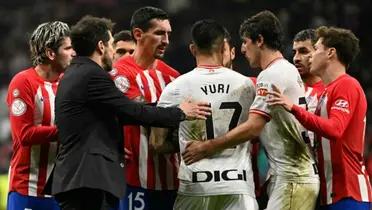 Un jugador del Athletic Club mandó a callar a Diego Simeone, que en la semana les pasó diciendo el Bilbao