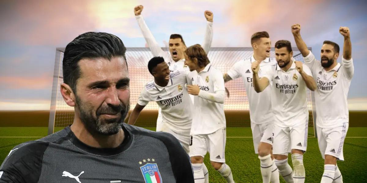 Un jugador eminencia de Real Madrid tuvo unas sentidas palabras para la despedida de Gianluigi Buffon