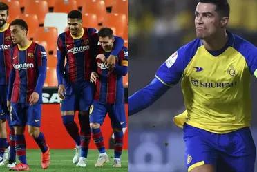 Un jugador histórico de FC Barcelona y amigo de Lionel Messi podría terminar su carrera como compañero de Cristiano Ronaldo