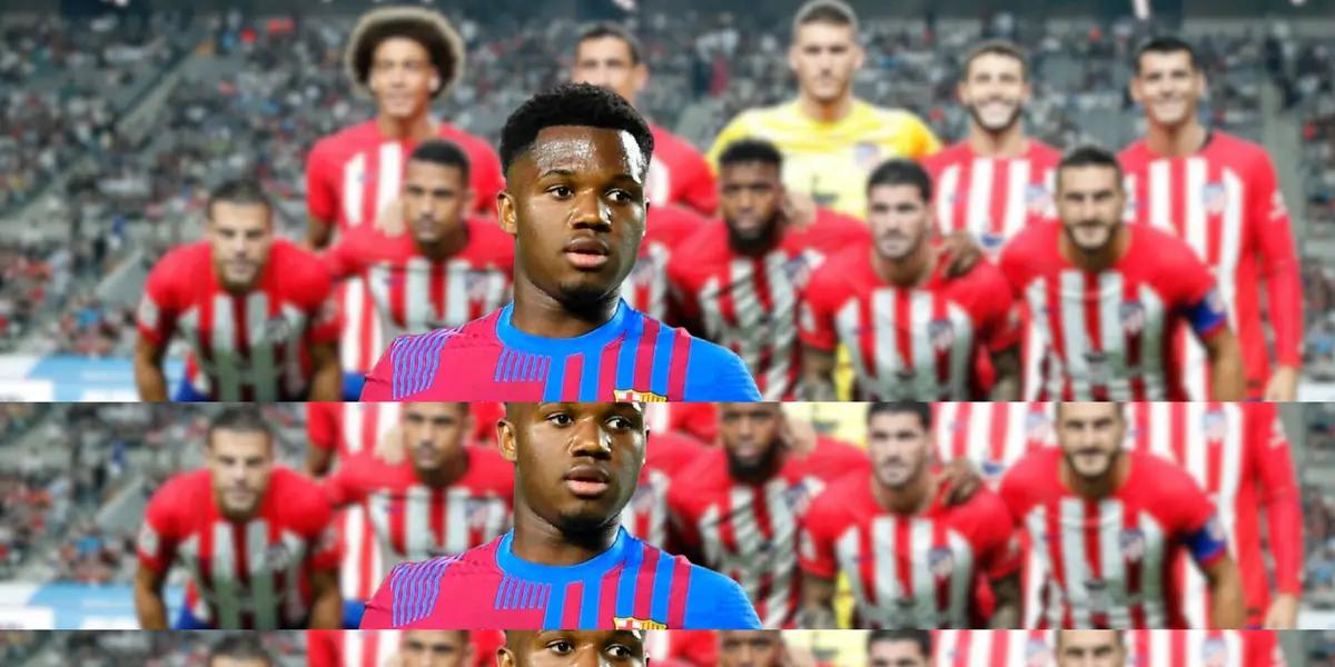 Un jugador puede ser fundamental para que Ansu Fati sea refuerzo de Atlético de Madrid