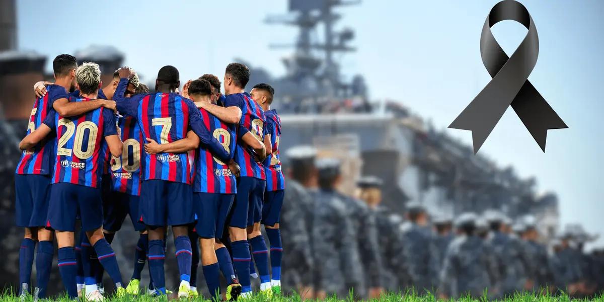 Un jugador que parecía que sería figura en el FC Barcelona terminó truncando su carrera por alistarse al servicio de la Marina