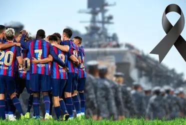 Un jugador que parecía que sería figura en el FC Barcelona terminó truncando su carrera por alistarse al servicio de la Marina