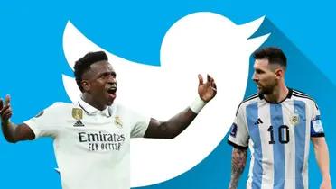 Un jugador que se enfrentó con Vinicius tuvo que salir de las redes sociales