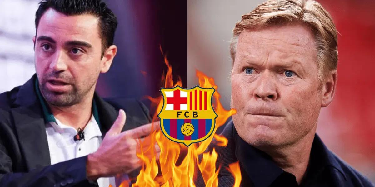 Un jugador que traicionó a Xavi, ahora humilló a Koeman.