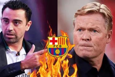 Un jugador que traicionó a Xavi, ahora humilló a Koeman.