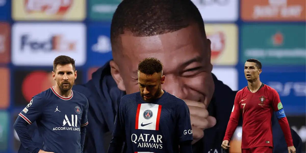 Un jugador que tuvo el privilegio de jugar con los cuatro cracks mundiales confesó que el mejor de todos es Kylian Mbappé