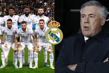 Un jugador volvió a decepcionar a Ancelotti y se está quedando sin chances.