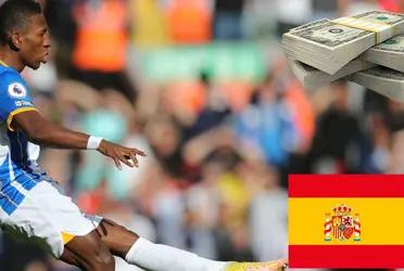 Un de los animadores del Torneo de la Primera División de España tiene en carpeta al internacional ecuatoriano del Brighton.