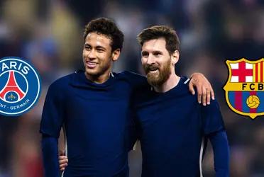 Un poderoso equipo europeo podría reeditar la temible dupla entre Lionel Messi y Neymar