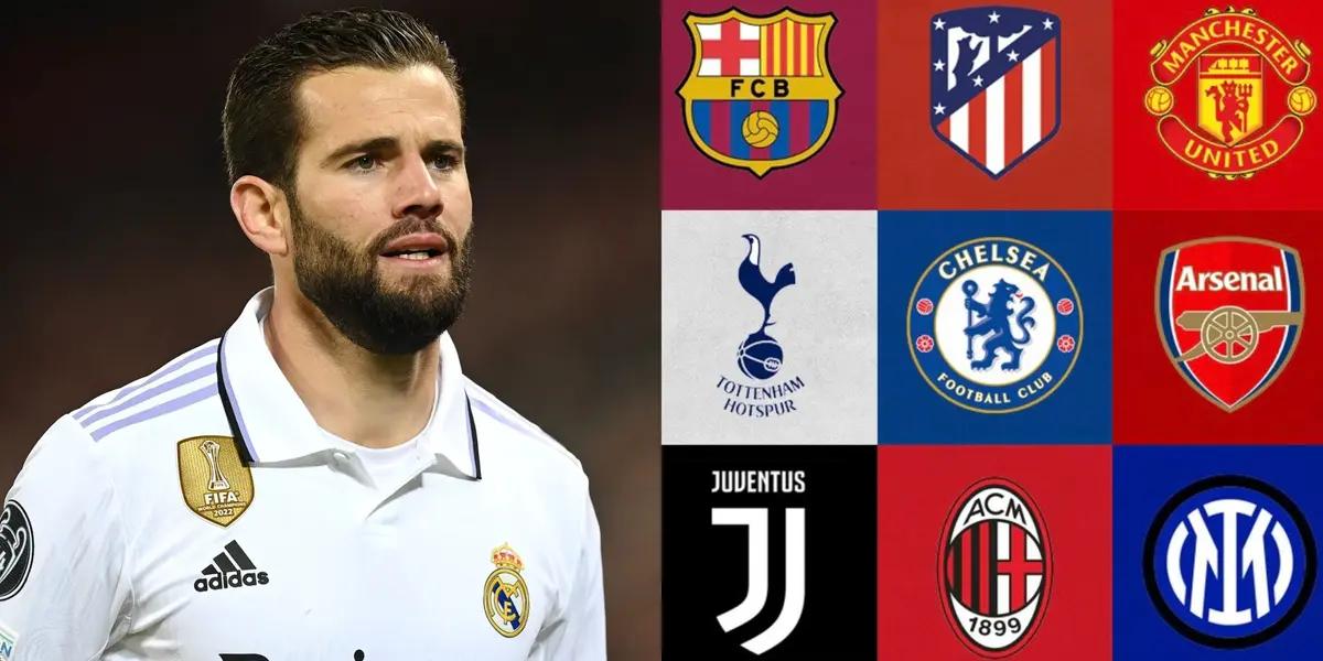 Un poderoso equipo de Italia va tras los paso de Nacho quién duda en continuar vistiendo los colores de Real Madrid