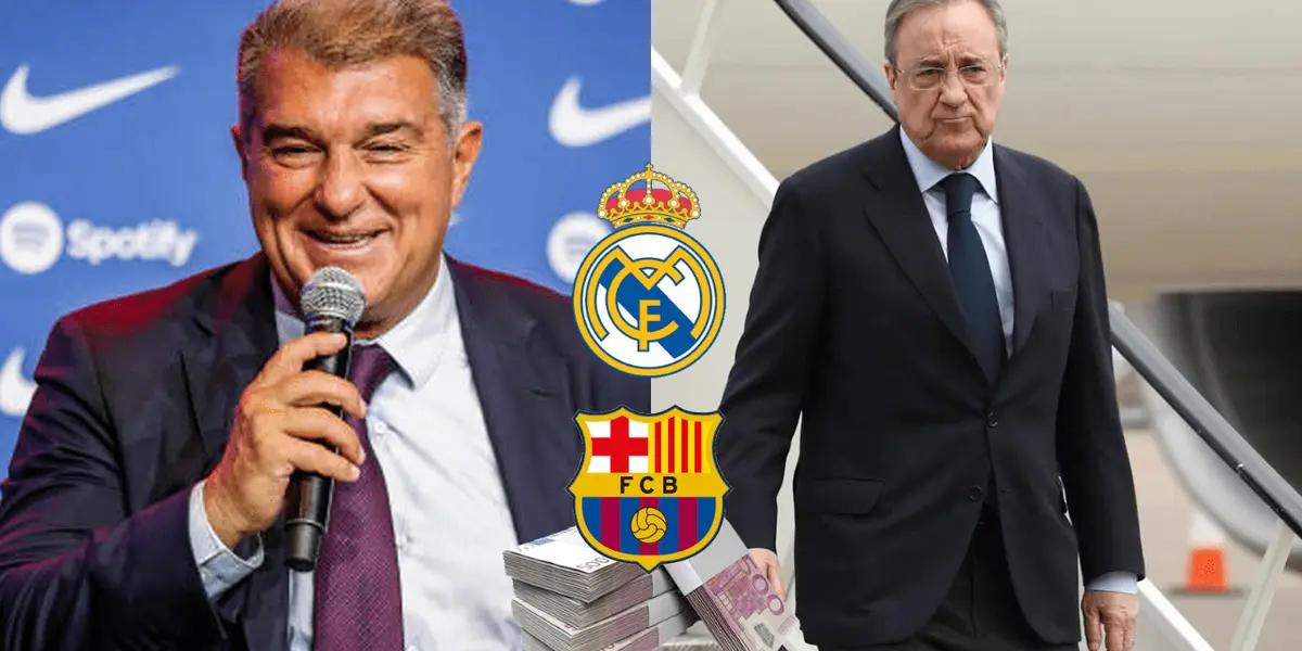 Un puñal por la espalda de Laporta a Florentino Pérez arruinaría el futuro de Barcelona.