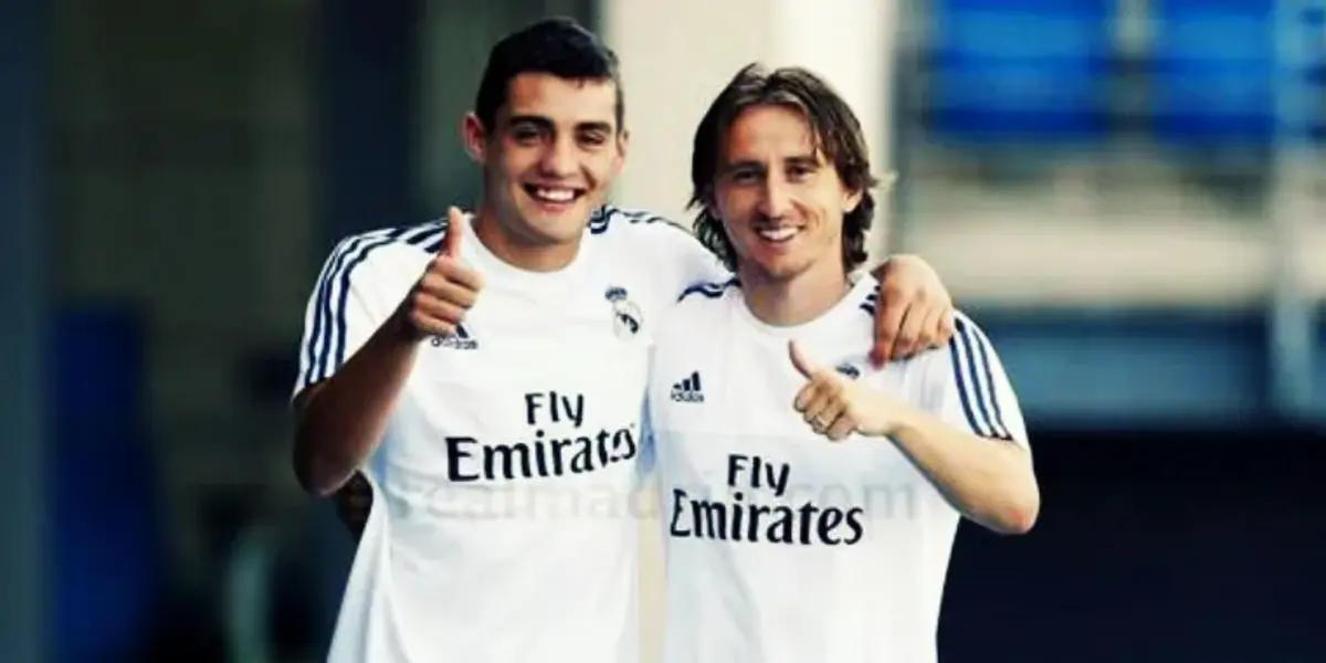 Una fotografía de cuatro de los jugadores del partido de Champions en los vestuarios está causando revuelo en redes