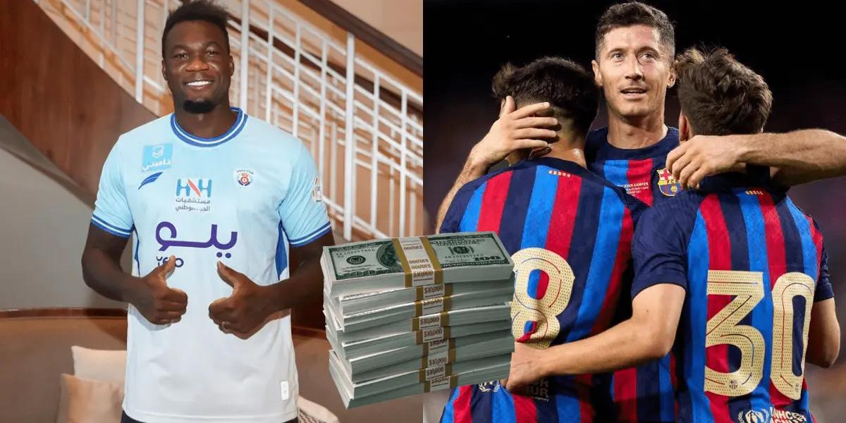 Una joya del Barca gana una miseria en comparación con Felipe Caicedo.