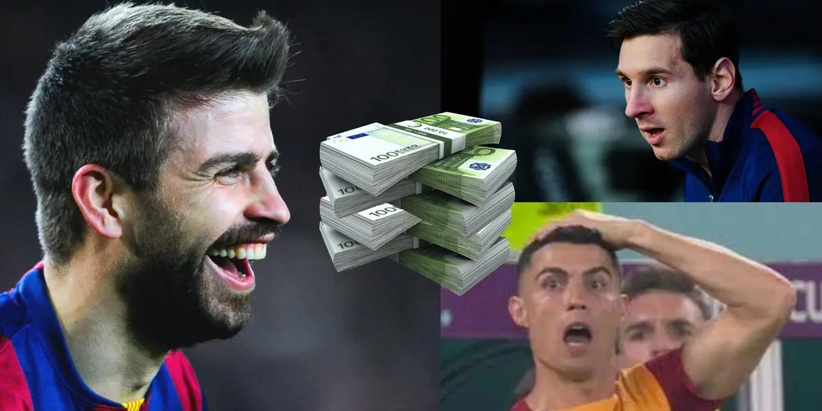 Una de las historias más increíbles del mundo es la de un jugador que es un fiasco y que hizo una fortuna diez veces mayor a las de Cristiano Ronaldo y Lionel Messi