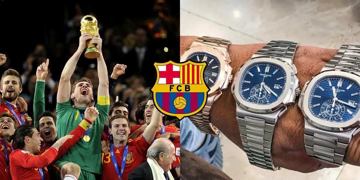 Una de las máximas glorias de FC Barcelona y España se alejó de las canchas y hoy tiene este emprendimiento particular.