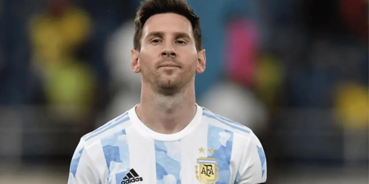 Uno de los delanteros del momento tuvo una particular confesión sobre Lionel Messi y la Selección Argentina
