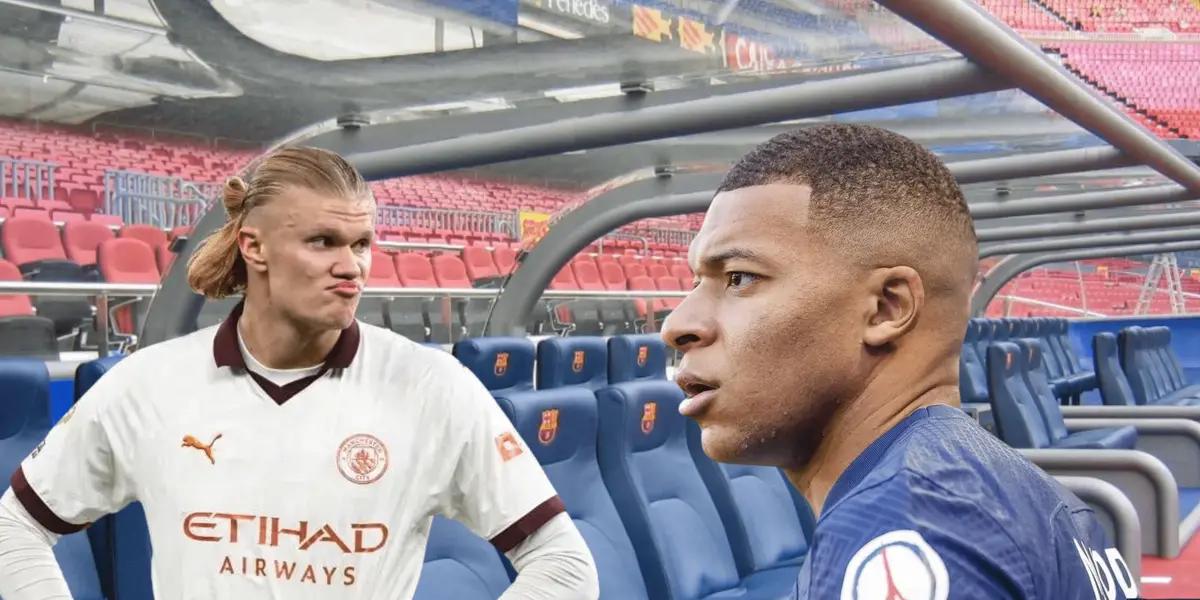 Uno de los jugadores de FC Barcelona confesó que puede competir con Kylian Mbappé y Erling Haaland