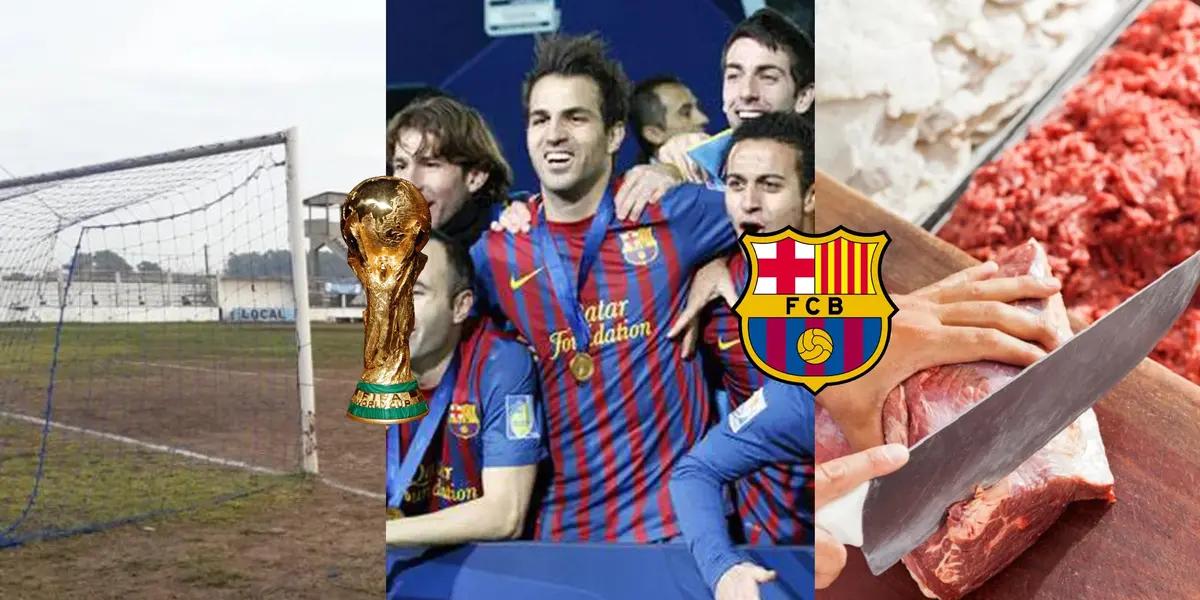 Uno de lo los emblemas vivientes de España ganó todo a nivel de club y selección pero tras caer al ascenso se dedica a la venta de carne