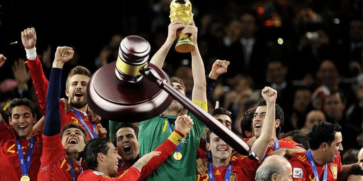 Uno de los 23 españoles que alzaron la gloria en Sudáfrica 2010 ahora afronta inconvenientes con Hacienda