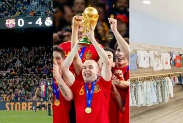 Uno de los emblemas de Real Madrid y la Selección de España hoy se dedica a un particular empleo tras su inversión en dicho negocio