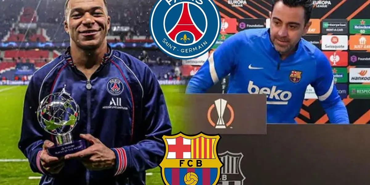 Uno de los futbolistas del plantel de Xavi Hernández tomó una decisión que s una muestra para el astro francés del París Saint-Germain.