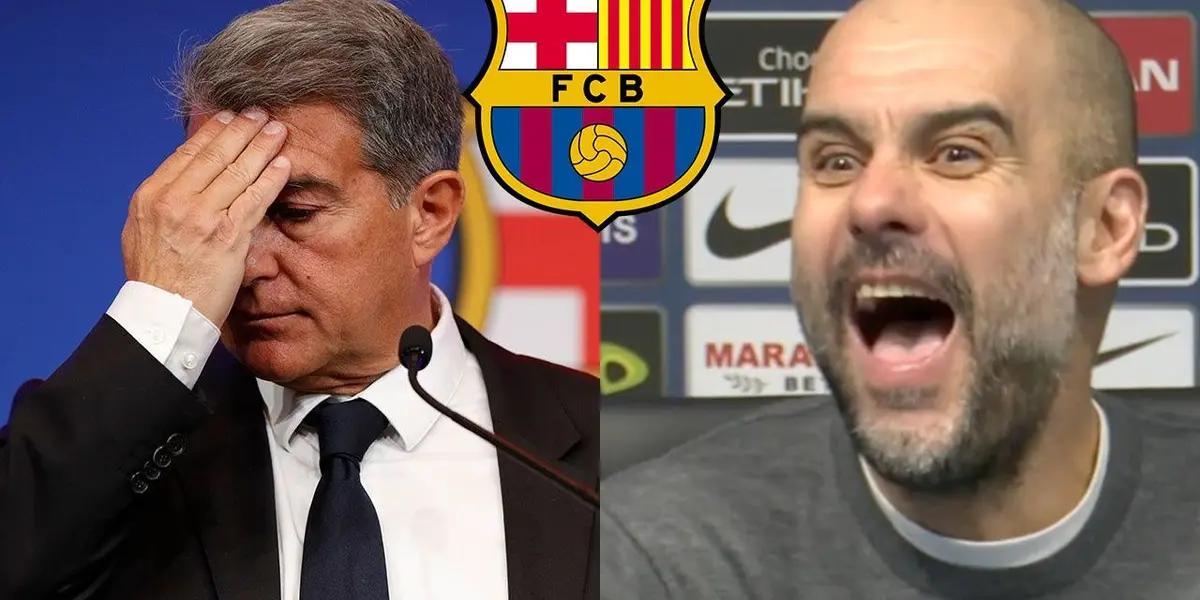 Uno de los futbolistas formados y descartados por el club culé, ahora es una estrella del deporte y Pep Guardiola quiere potenciar en el Manchester City.