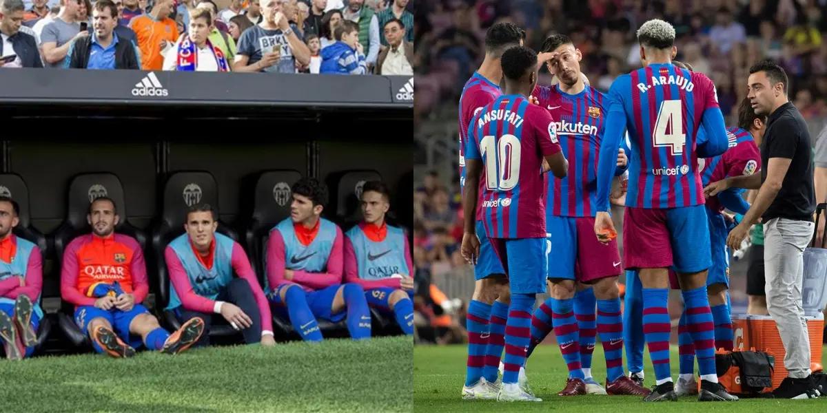 Uno de los futbolistas más talentosos de la plantilla culé estaría molesto con su entrenador.