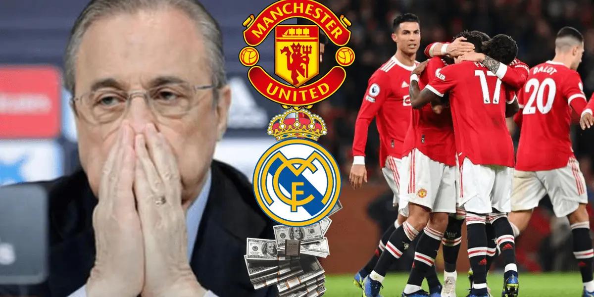 Uno de los grandes apuntados por Florentino Pérez en el mercado de fichajes se iría al Manchester United.