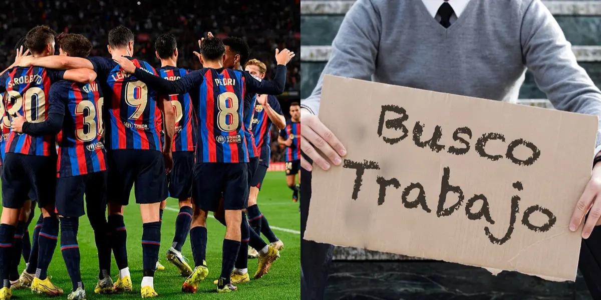 Uno de los jugadores más importantes de un país campeón del mundo fue fiasco en FC Barcelona y busca relanzar su carrera