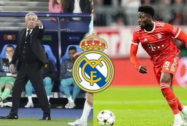 Uno de los jugadores que Carlo Ancelotti quiere botar hoy es el principal impedimento para que no llegue Alphonso Davies