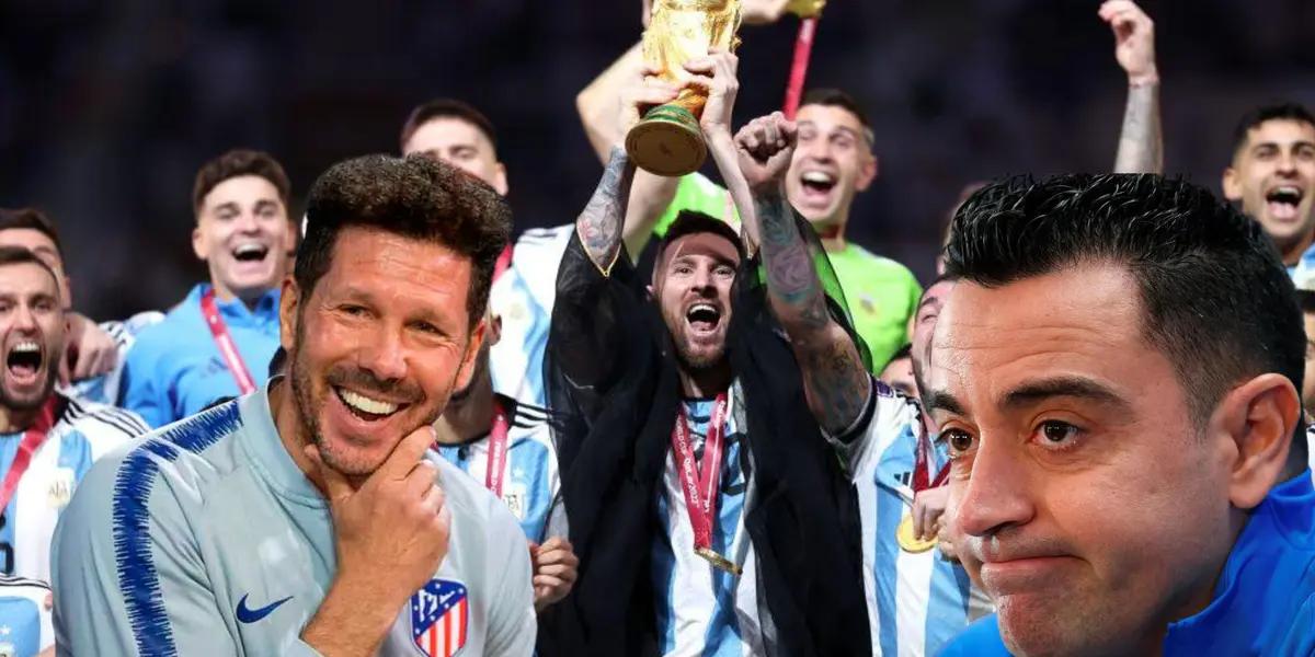 Uno de los jugadores recientes campeones del mundo podría desembarcar en Atlético de Madrid