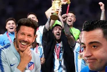 Uno de los jugadores recientes campeones del mundo podría desembarcar en Atlético de Madrid