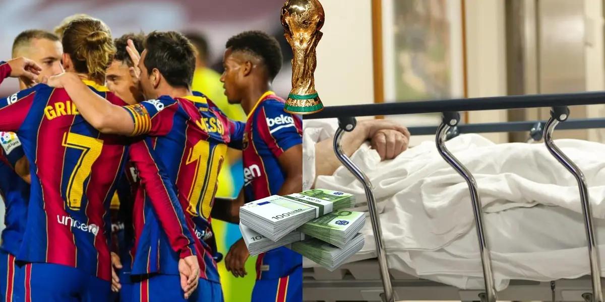 Uno de los mejores jugadores de Holanda brilló en FC Barcelona y en el presente atraviesa un delicado momento de salud