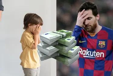 Uno de los mejores jugadores de los últimos años tuvo una infancia muy complicada y luego tocó el cielo con las manos hasta humillando a Lionel Messi