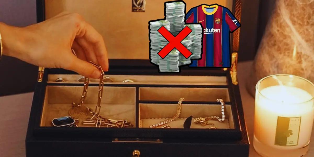 Uno de los peores fichajes en la historia de Barcelona, se frustró y se dedicó a la joyería.