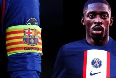 Uno de los referentes tomó la palabra en FC Barcelona tras la salida de Ousmane Dembélé