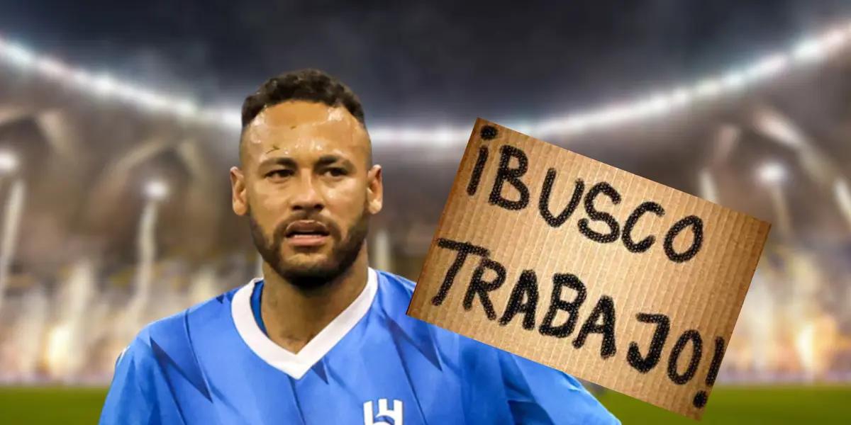 Vale 20 millones y jugó en Atleti, hoy dejó a Neymar sin trabajo