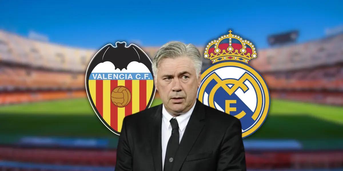 Valencia CF vs Real Madrid Foto: Marca y Escudoteca