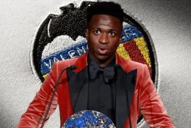 Valencia FC no para y tras quedar expuesto con Vinicius ahora tuvo reproche para las autoridades de France Football
